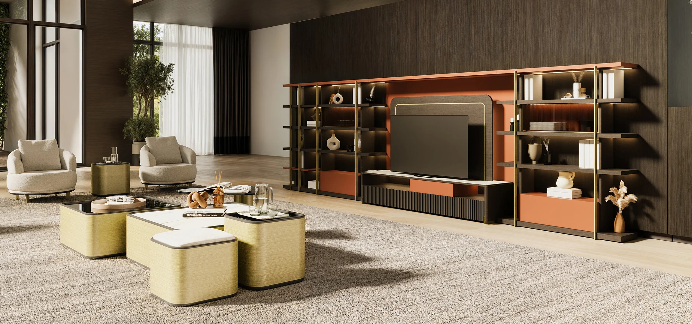 Veluxe TV Unit