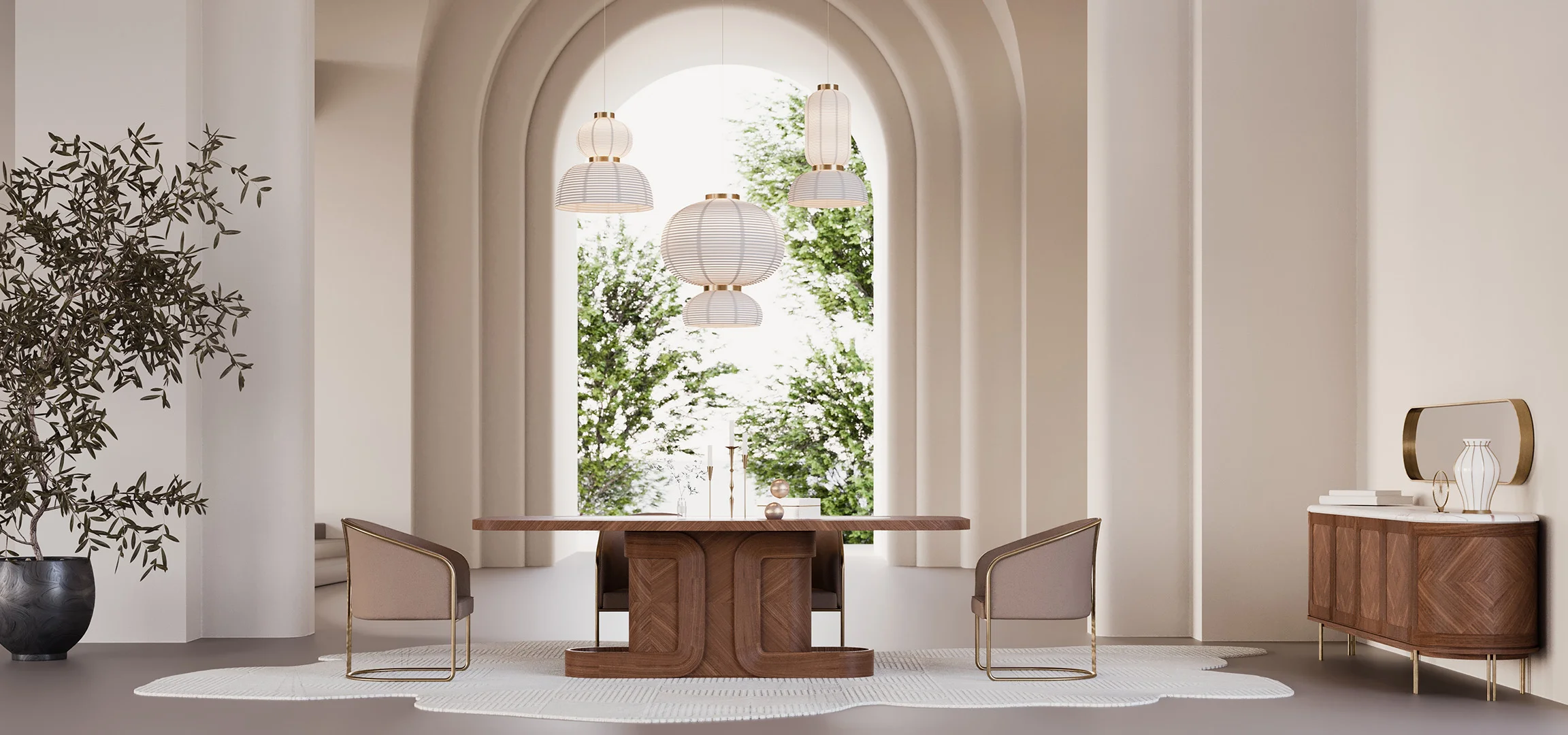 Salle à manger élégante