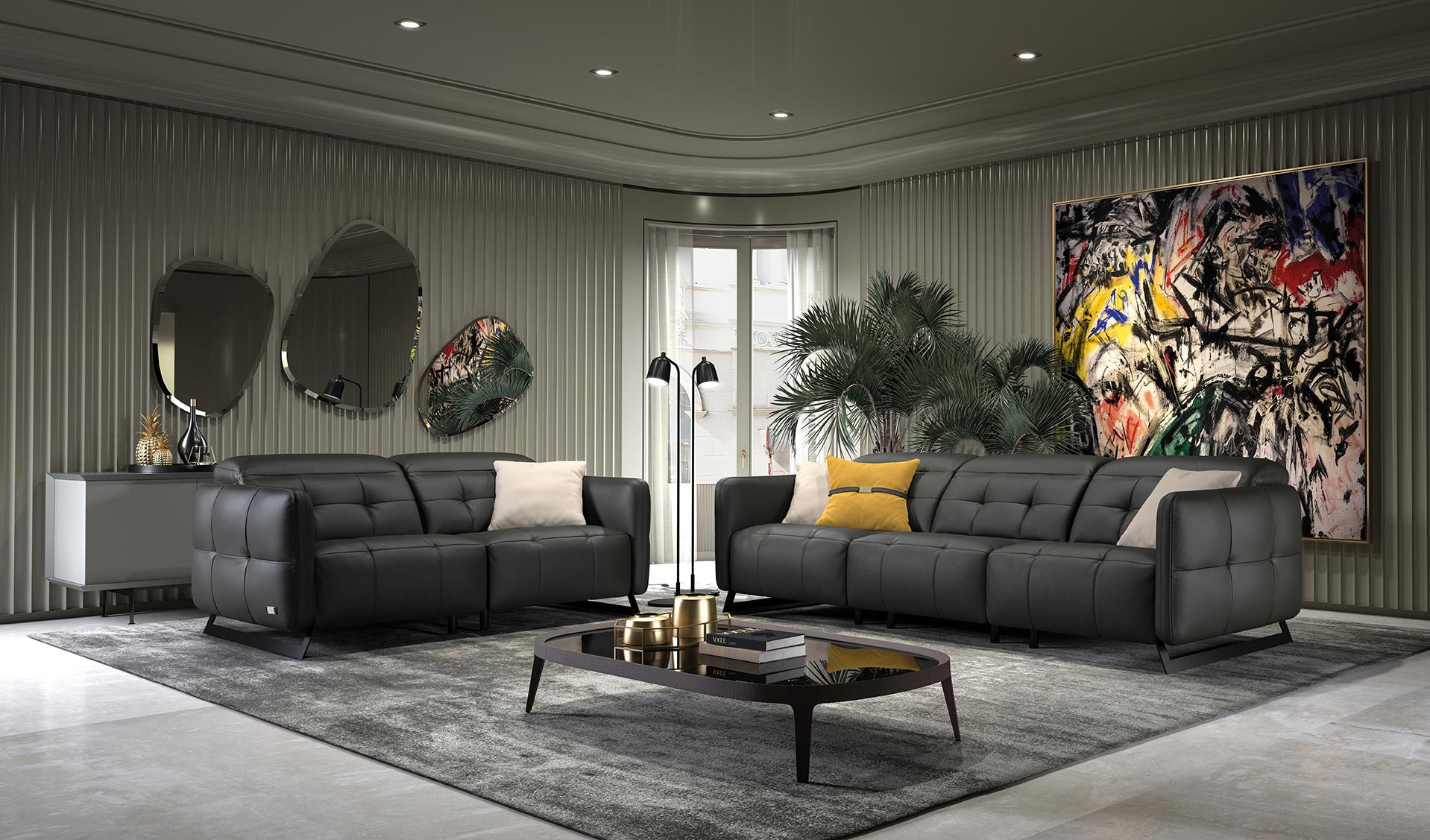 Canapés en Cuir Premium