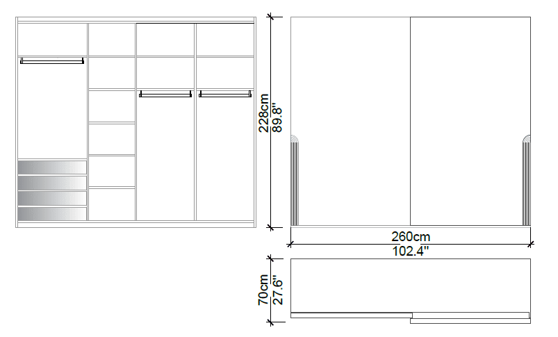 Armoire Eva — vue complémentaire