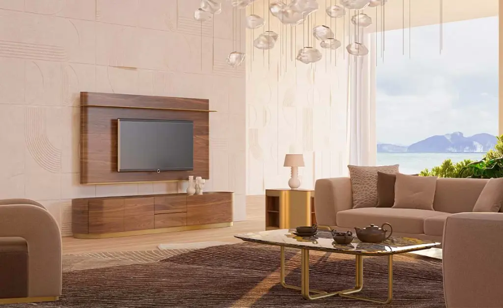 TV UNIT GIALLO