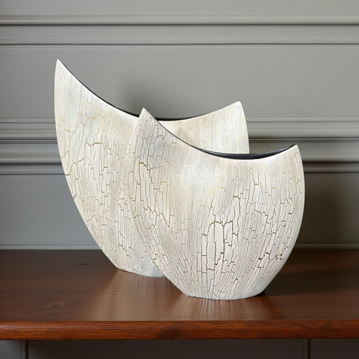 Vase Craquelure Lunaire