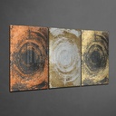 TABLEAU  EN VERRE ONDES ETERNELLES