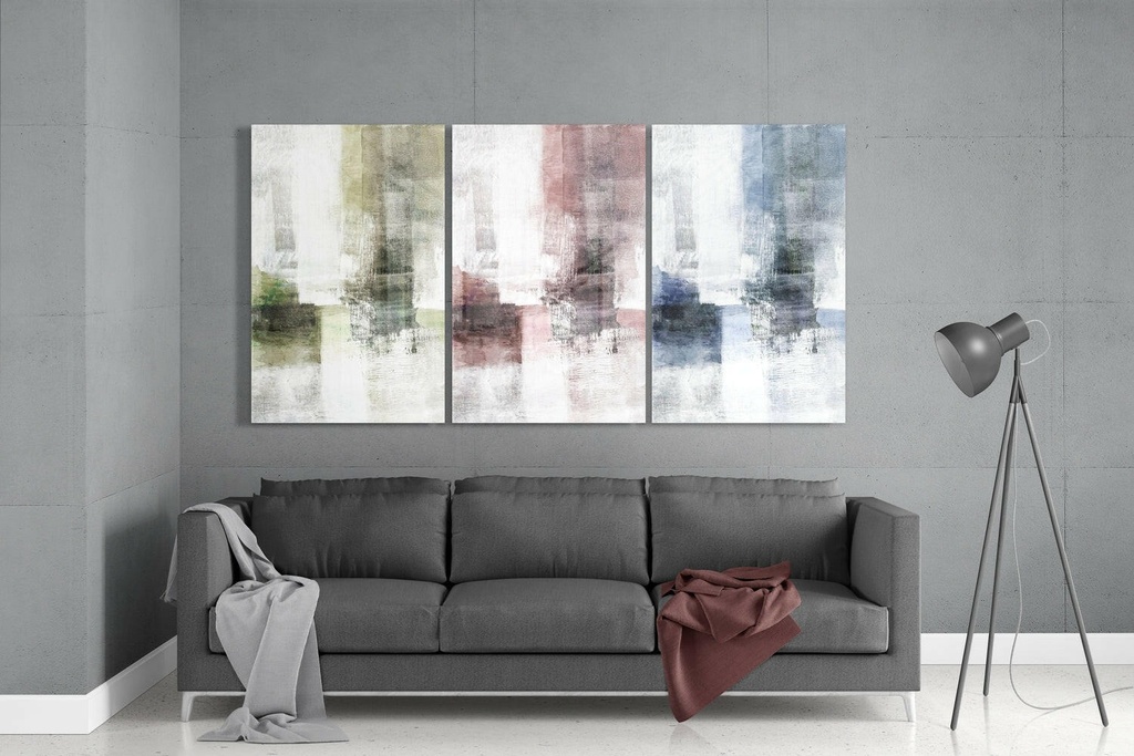 TABLEAU   EN VERRE PASTEL