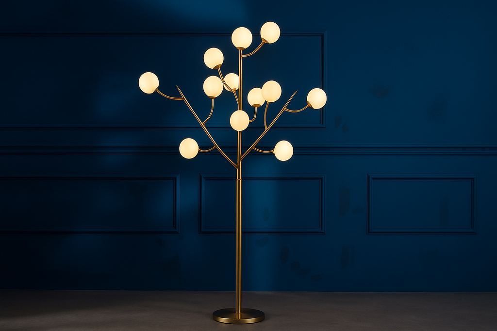 LAMPADAIRE BOULE DE NEIGE