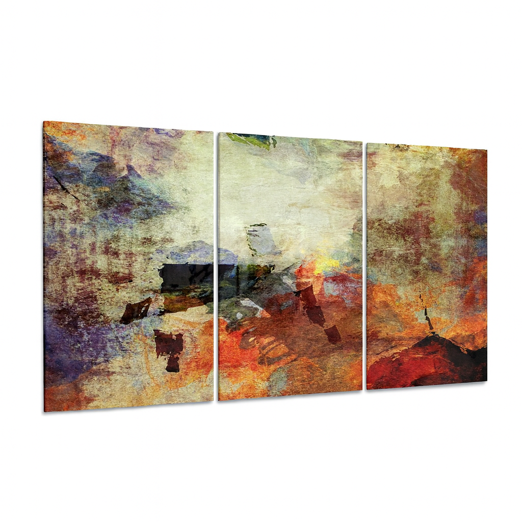 TABLEAU   EN VERRE ECLAT D'HORIZON