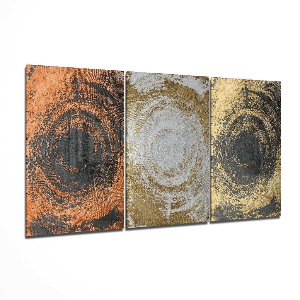 Tableau en Verre Ondes Eternelles