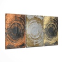 TABLEAU  EN VERRE ONDES ETERNELLES