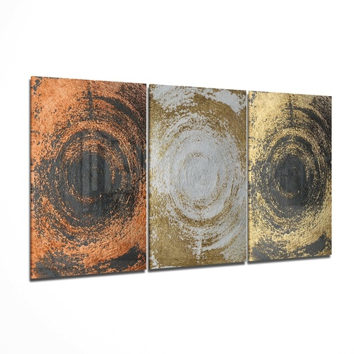 Tableau en Verre Ondes Eternelles